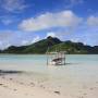 Polynésie française - Vue sur Maupiti