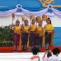 Thaïlande - danseuses sur Sanam Luang