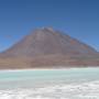 Bolivie - Laguna Verde et volcan Licancabur