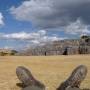 Pérou - Vue de Sacsayhuaman depuis la sieste