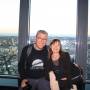 Australie - (beau) Papa et (Belle) Maman en haut de la Sydney Tower