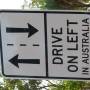 Australie - Petit rappel du code la route...