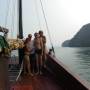 Viêt Nam - Journee bateau dans la baie de LAN HA