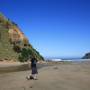 Nouvelle-Zélande - Sur la plage..