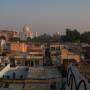 Inde - Vue du Taj depuis le toit de notre h&ocirc;tel