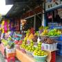Indonésie - les etales colores du village