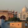Passage oblige par le Taj Mahal
