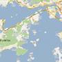 Hong Kong - Carte île de Lantau