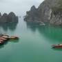 Viêt Nam - encore la baie (avec un village flottant)