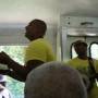 Brésil - Samba dans le funiculaire pour le Corcovado, sympa...