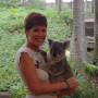 Australie - Pas peu fiére Martine et son petit koala