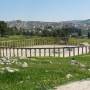 Jordanie - Jerash: grande place