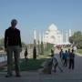 Inde - Titi devant le Taj Mahal