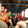 Laos - Ballade en bateau avec notre Crew francophone