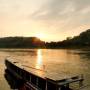Laos - Couché de soleil sur le Mekong