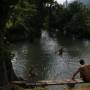 Laos - mauvais cot&eacute; du lagon bleu