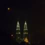 Malaisie - KLCC - Tours Petronas (vue depuis Lake Titiwangsa)