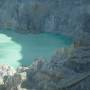 Indonésie - le lac turquoise du Kawa Ijen