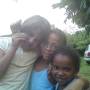 Île de la Réunion - Ma soeur avec ses deux copines! 