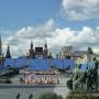 Russie - Place rouge en plein 864eme anniv de la ville