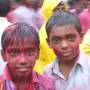 Inde - enfants au ganesh festival