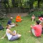 Laos - séance de méditation improvisé!!