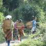 Darjeeling: Vue sur l'hymalaya...