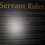 Royaume-Uni - Servant Rules