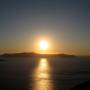 Grèce - coucher de Soleil sur Santorini