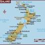 Nouvelle-Zélande - Carte de la Nouvelle Zélande