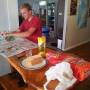 Nouvelle-Zélande - Premier petit déjeuner au backpacker