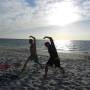 Australie - Gymnastique à Cottlesloe beach