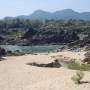 Laos - Plage pres des cascades de Li Phi