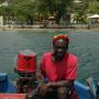 Saint-Vincent-et-les-Grenadines - Natos, notre taxi boat !