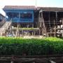 Cambodge - Maisons perchees a Kompong Chnang