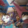 Thaïlande - Joueur de musique gipsy dans un temple bouddhiste