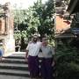 Indonésie - Titi et Christian, en sarong