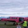 Nouvelle-Zélande - Pink plane !