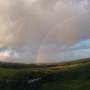 Royaume-Uni - petit arc en ciel vu de la ferme