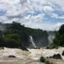 Les cascades d'Iguazu vues...