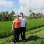 Indonésie - Nous dans les rizieres