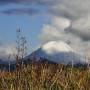 Nouvelle-Zélande - Premiere vision du Mount Ruapehu