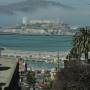 USA - Alcatraz vu depuis le cable car