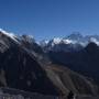 Népal - panorama du sommet de gokyo ri