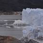 Chute de glaces au Perito Moreno