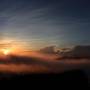 Indonésie - Levé de soleil sur les volcans