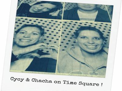 Chacha & Cycy # Times Square # NYC