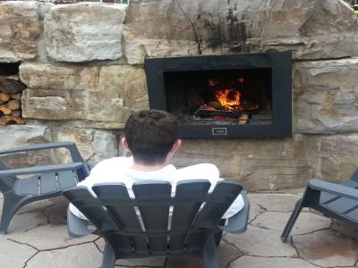 au coin du feu