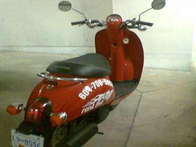 Mon scoot.