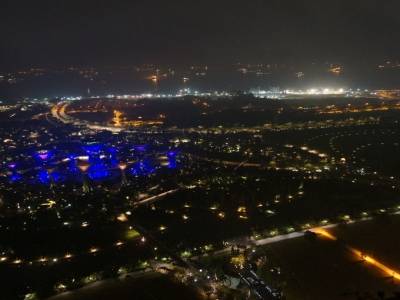 Vue de la chambre, Marina Bay Sand